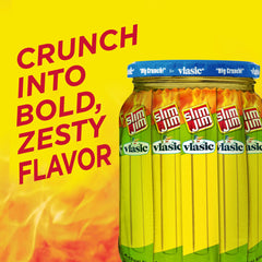 Slim Jim smoked meat sticks with beef, pork and chicken for hearty bites