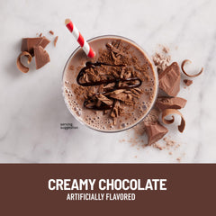 SlimFast advanced nutrition powder whisked for on-the-go nourishment.