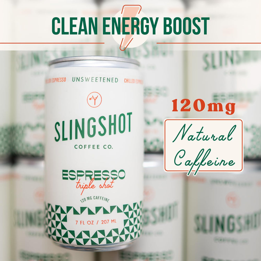 Slingshot Coffee twelve-pack packaging ready for sharing at home or work.