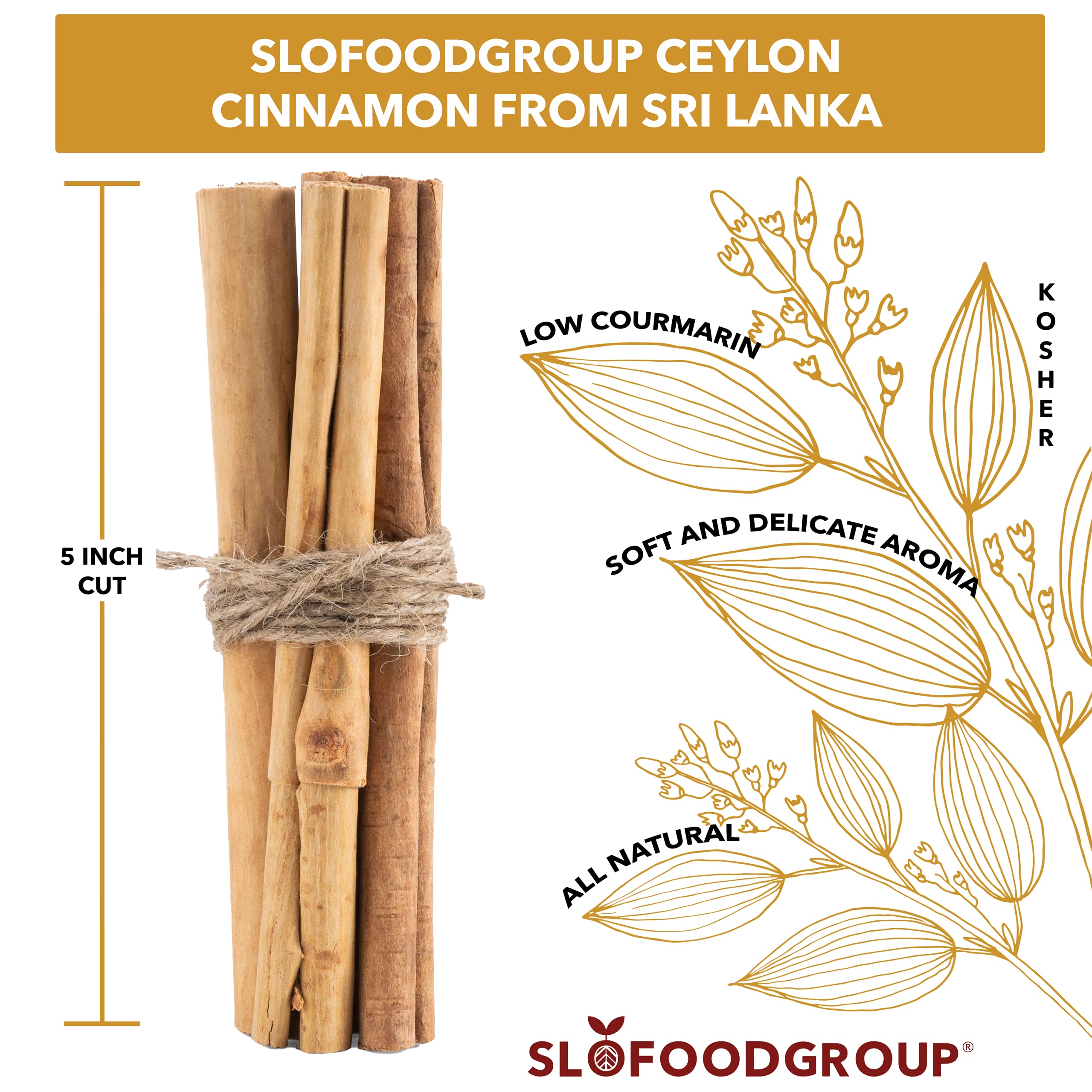 Slofoodgroup five inch quills versatile for curries and baking.