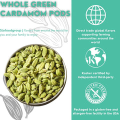 Slofoodgroup ground cardamom for quick seasoning and rubs