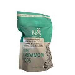 Slofoodgroup green cardamom pods aroma close-up for curries