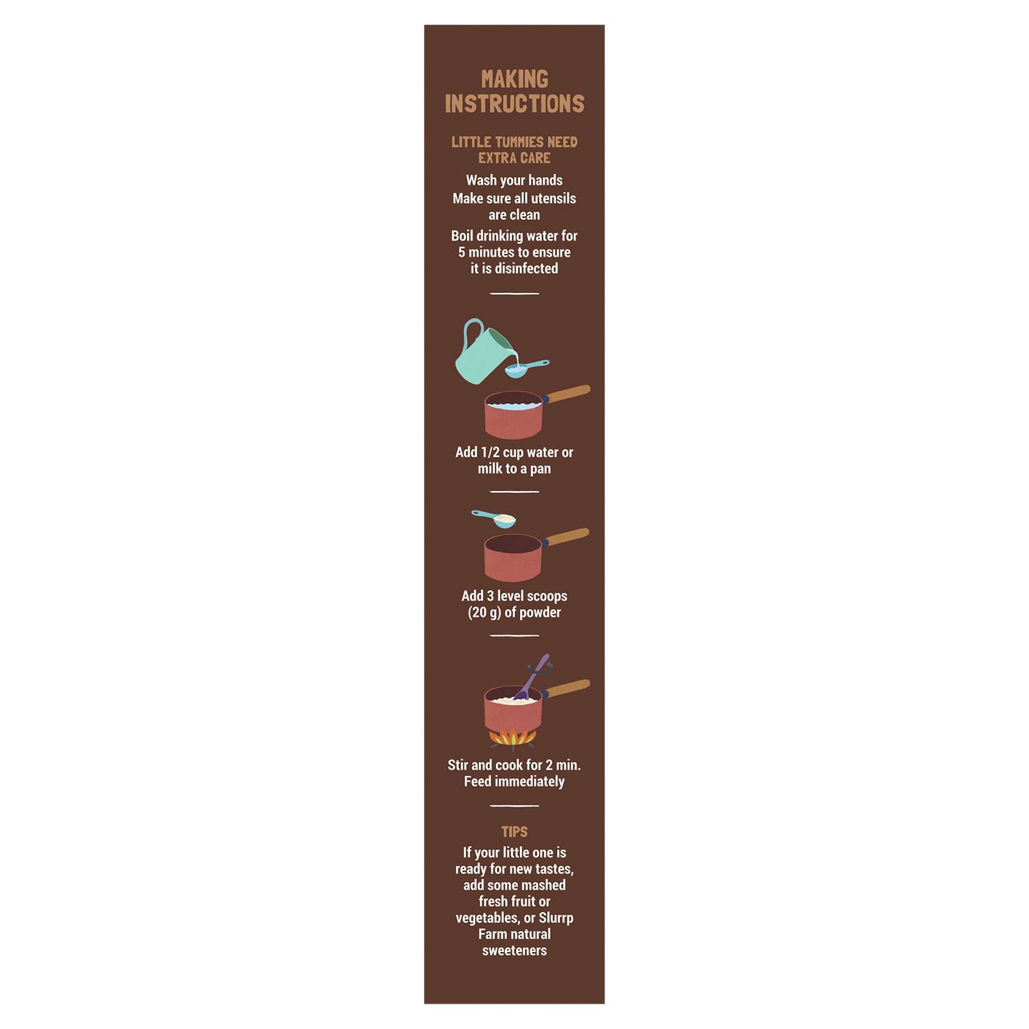 Slurrp Farm Sprouted Ragi Cereal weaning stage image for first solids