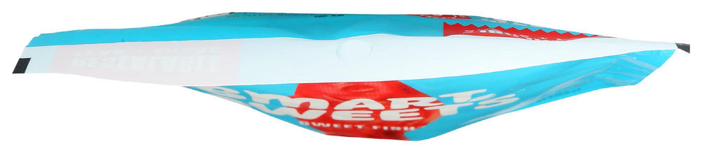 SmartSweets Gummy Sweet Fish label with playful illustration.