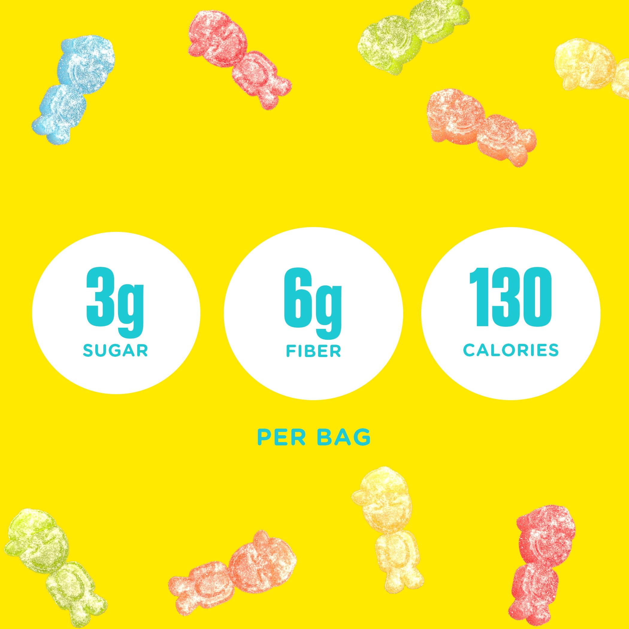SmartSweets Sour Blast Buddies Lemon flavor shot for on-the-go enjoyment.