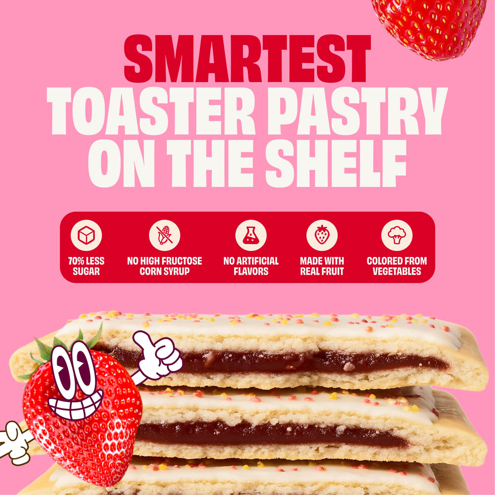 SMART TART strawberry toaster pastry toasted and ready in minutes.