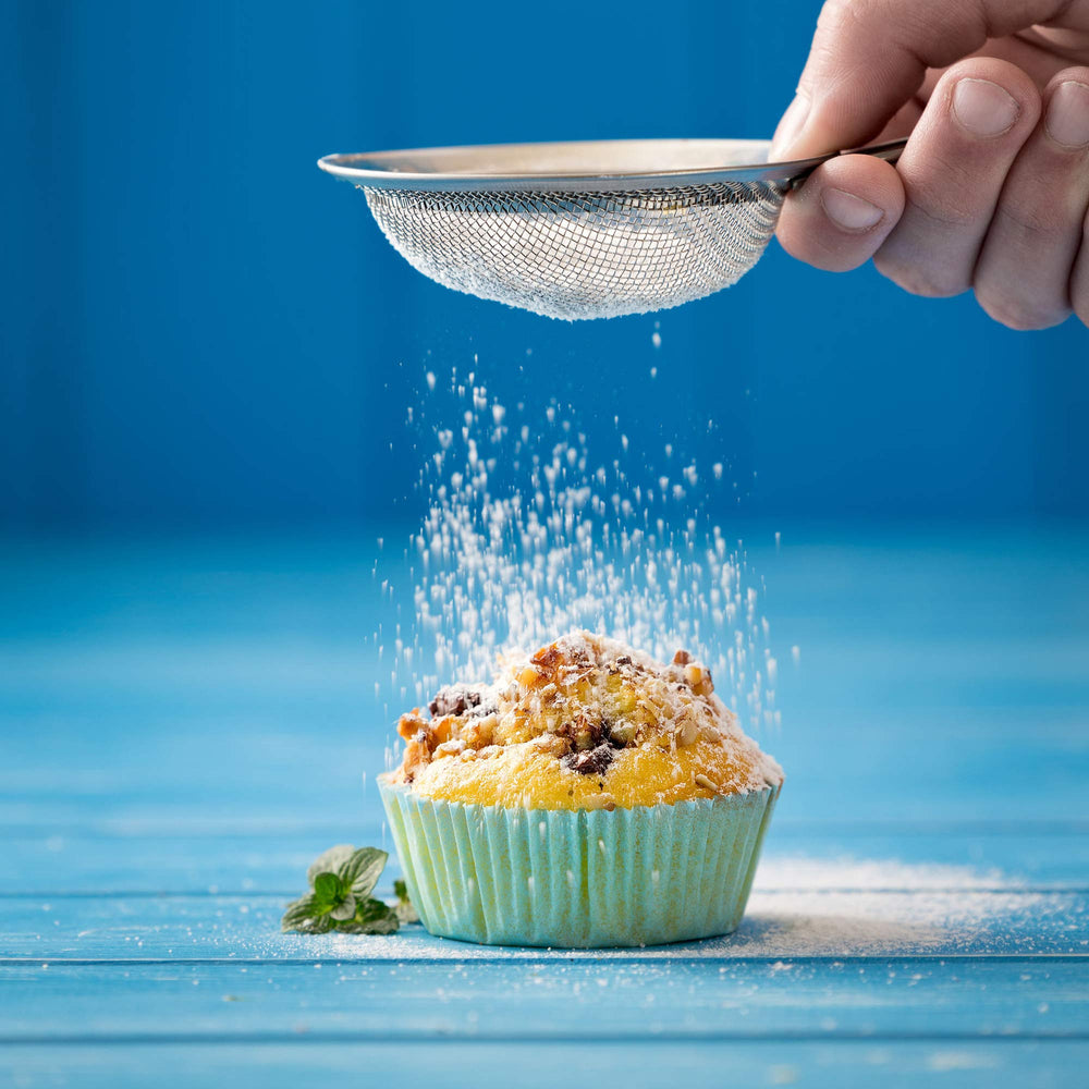 Smart138 Monk Zero powder used in baking as a 1:1 sugar substitute.