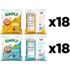 Smartfood air-popped popcorn bags showcase crunch with no artificial colors or flavors.