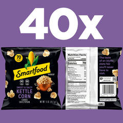 Close-up of air-popped Smartfood popcorn texture and light crunch