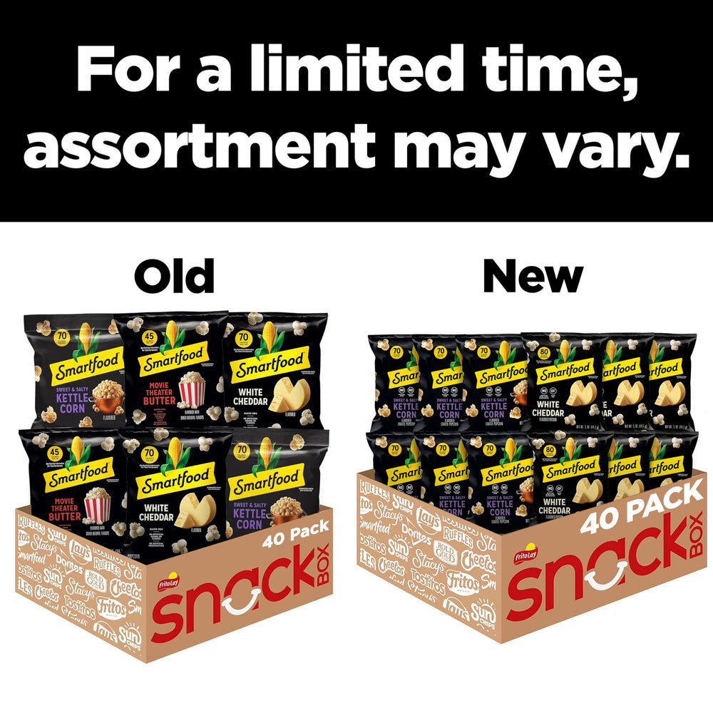 Smartfood Movie Theater Butter bags ready for cinema-night snacking
