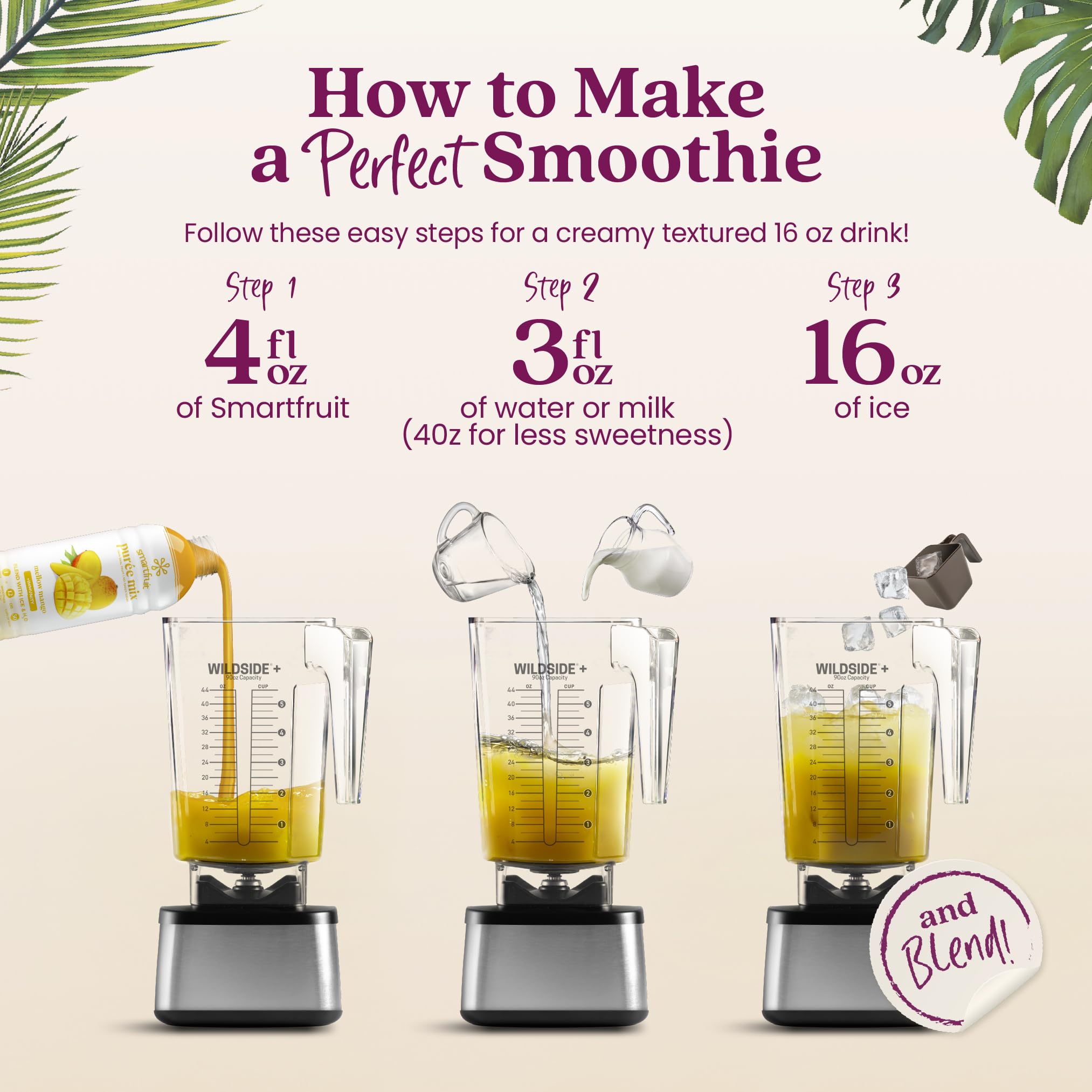Smartfruit Mellow Mango + Immunity tea drink infusion
