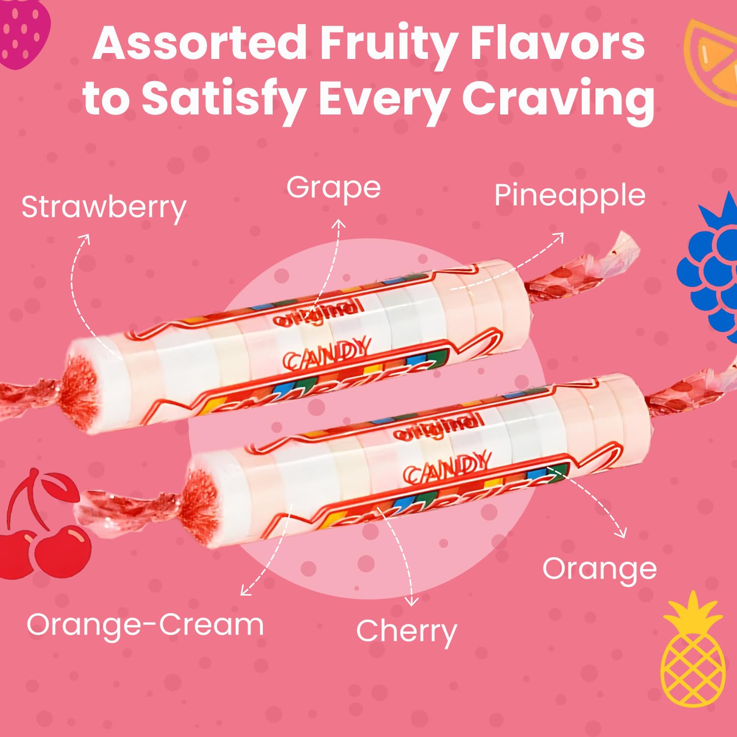 Smarties individually wrapped candies bowl, convenient shareable party candy.
