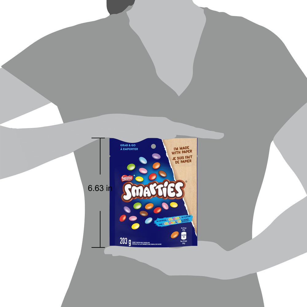 Smarties in a lunchbox setup offers a playful afternoon snack