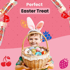 Smarties Mini Rolls gluten-free vegan label signals allergen safety.