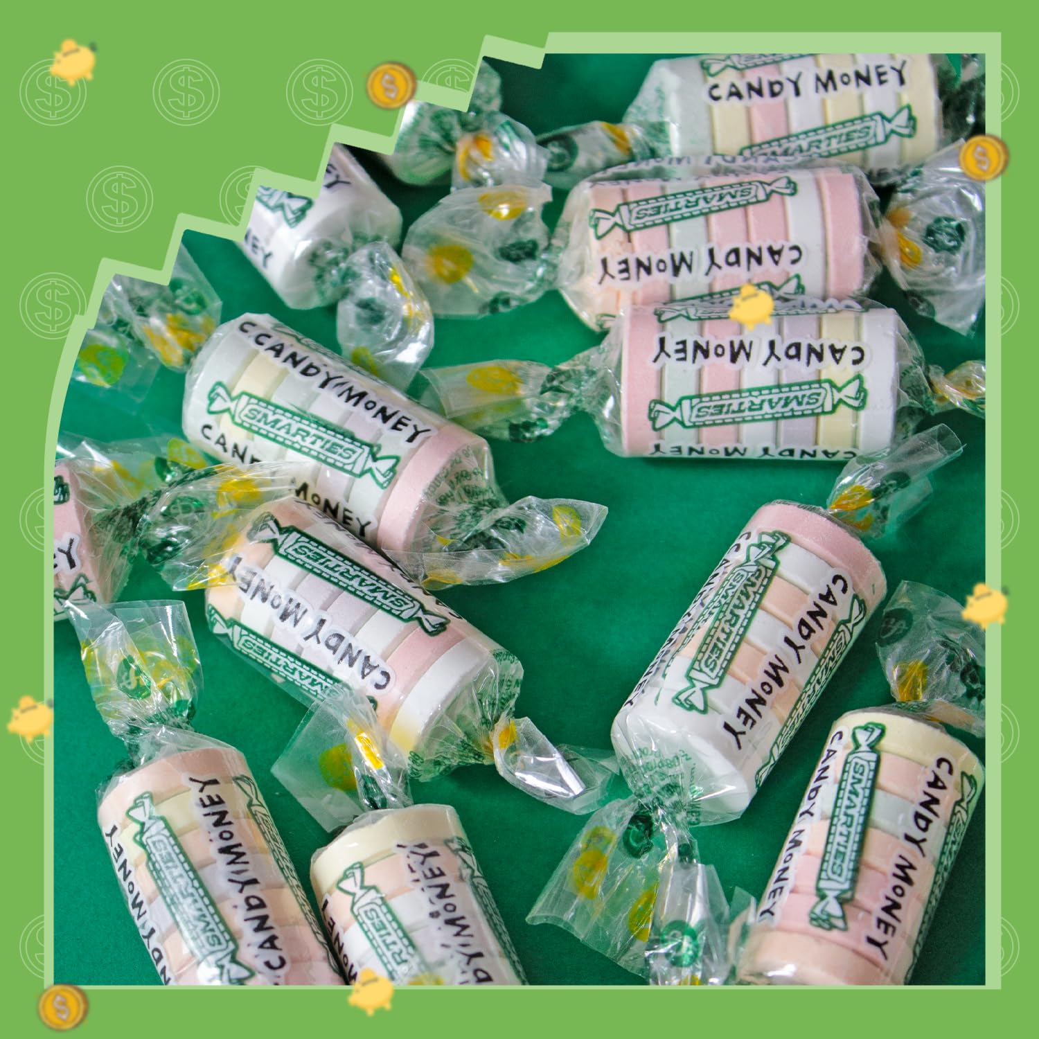 Smarties Monies ideal as birthday party favors and classroom treats