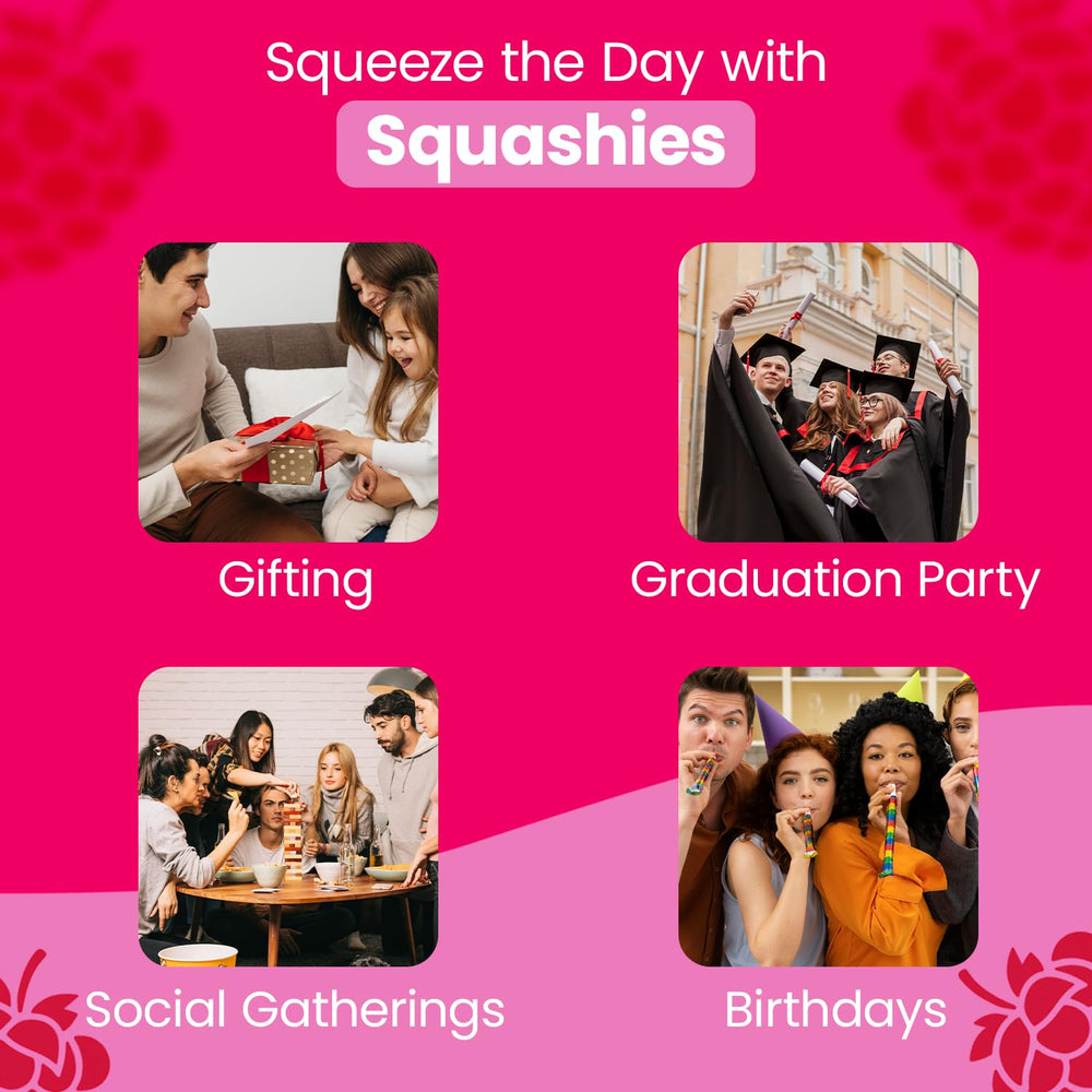 Halloween display featuring Smarties Squashies Raspberry & Cream candy