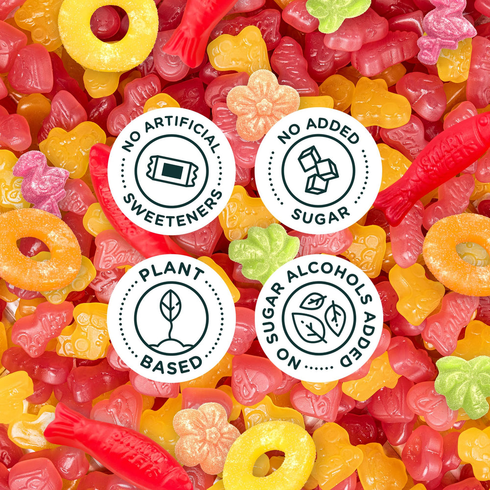 Smartsweets Barbie Pink Lemonade Dream pack captures playful, refreshing taste.