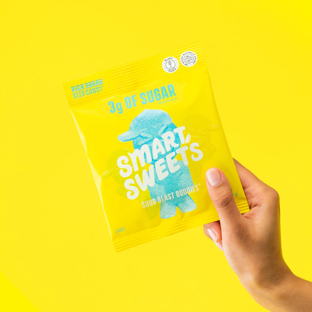 SmartSweets Sour Blast Buddies kid-friendly lunchbox snack in a portable pack