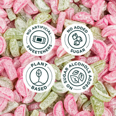 SmartSweets Sourmelon Bites allulose-based ingredients for natural sweetness.