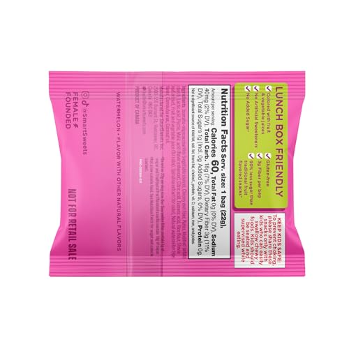 SmartSweets Sourmelon Bites open pouch ready for lunchbox use