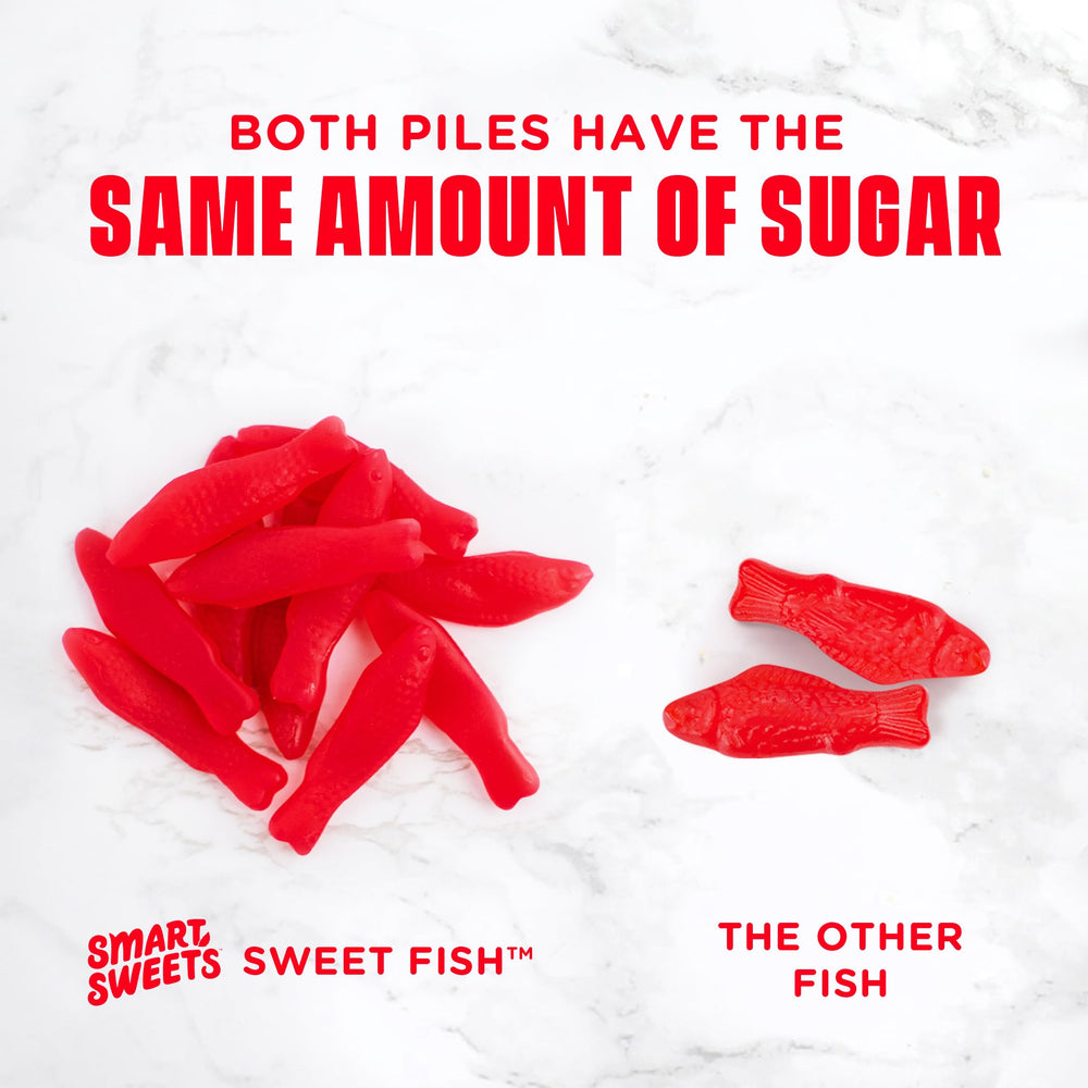 SmartSweets Sweet Fish berry-delicious taste without added sugar.
