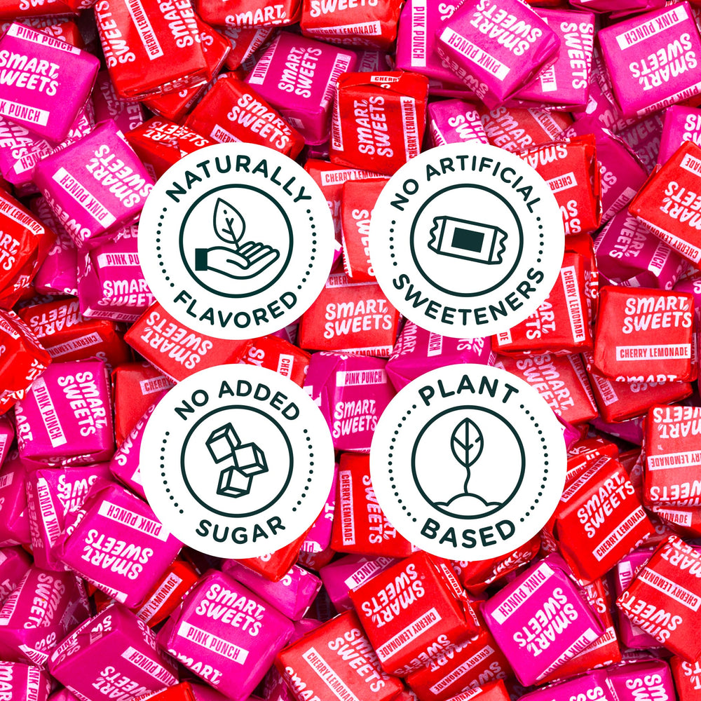 SmartSweets SweetChews 2g sugar per 45g bag for lighter snacking