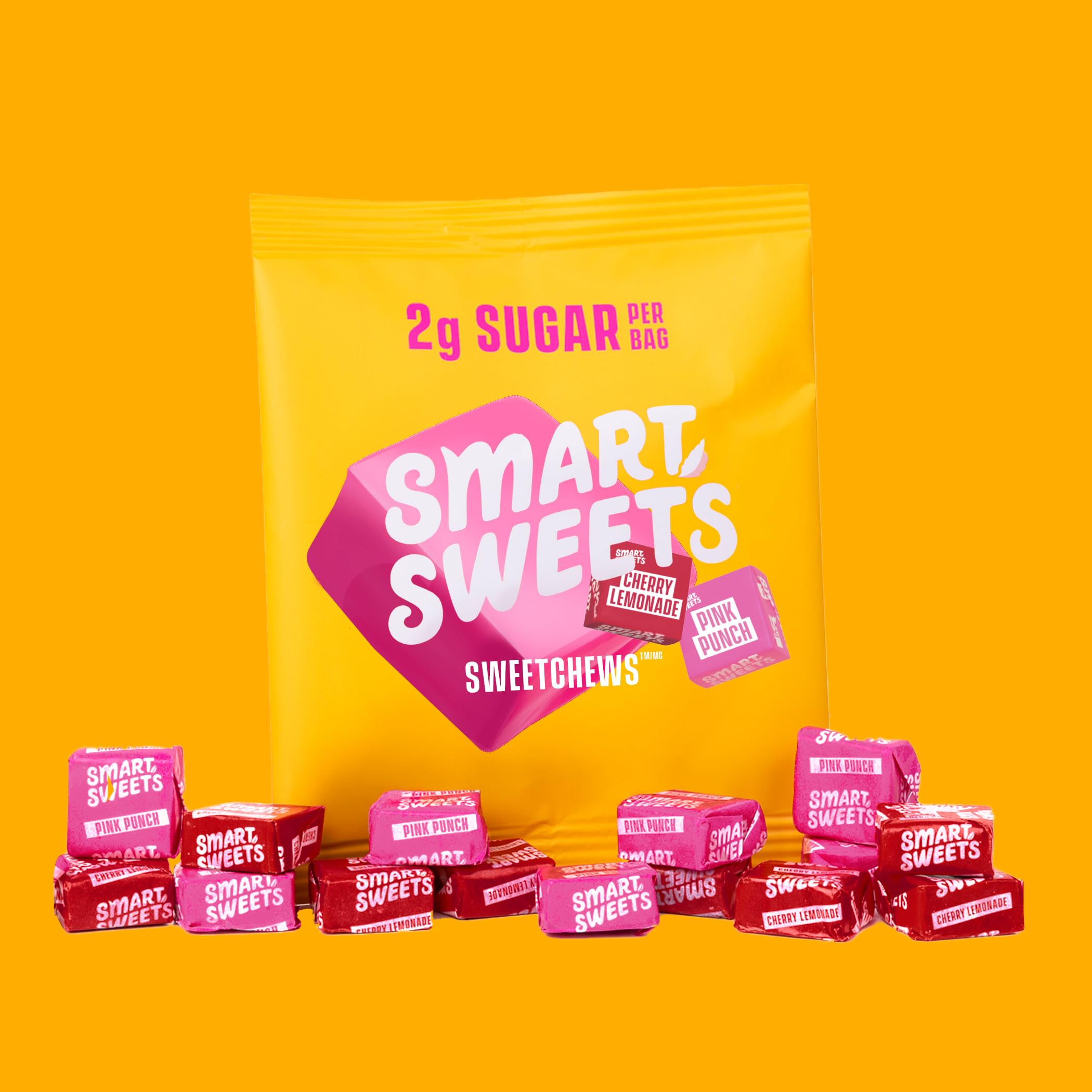 SmartSweets SweetChews provides 6g fiber per bag for fullness