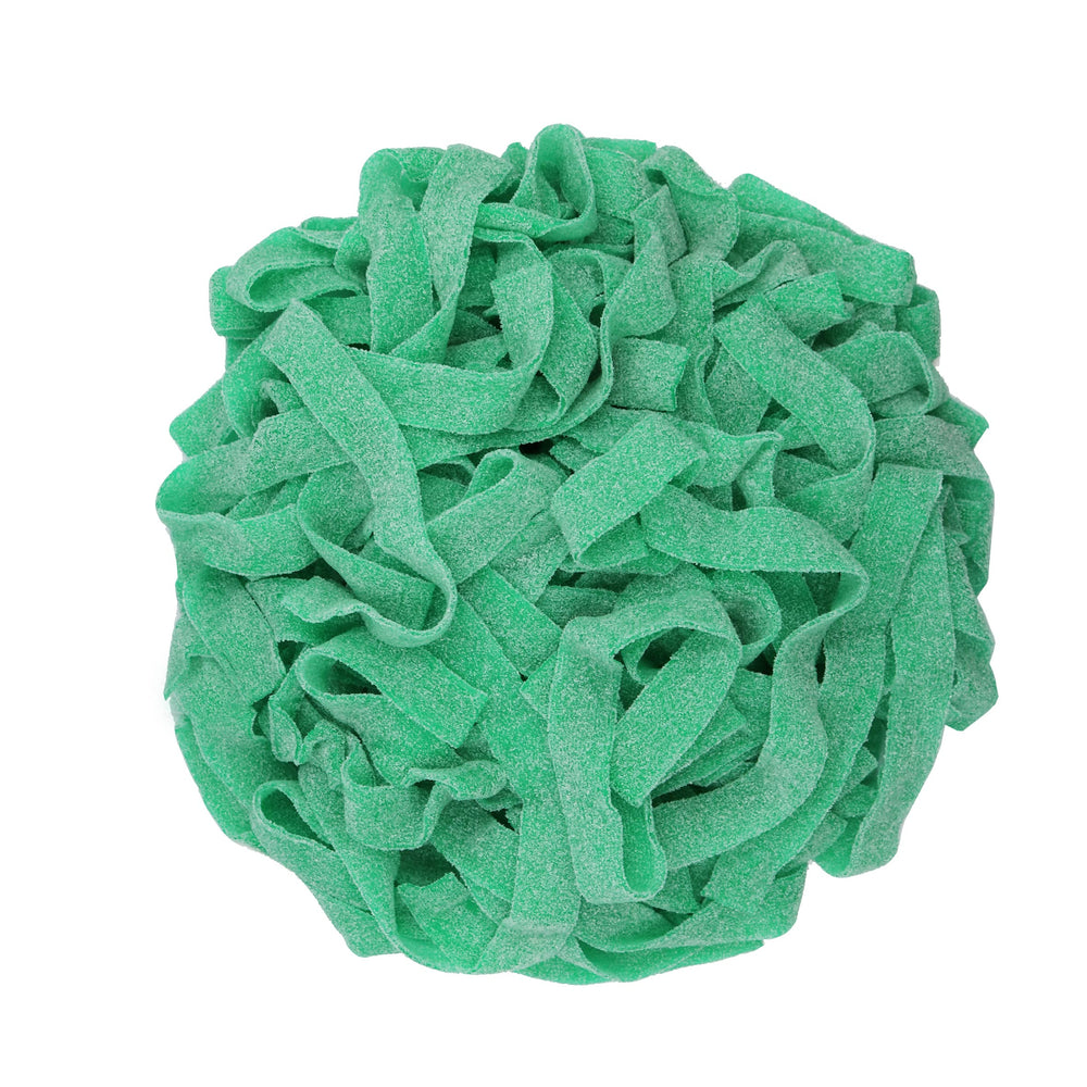 Smarty Stop Every Sour Belts green apple front-pack showcases bold flavor and convenient snacking