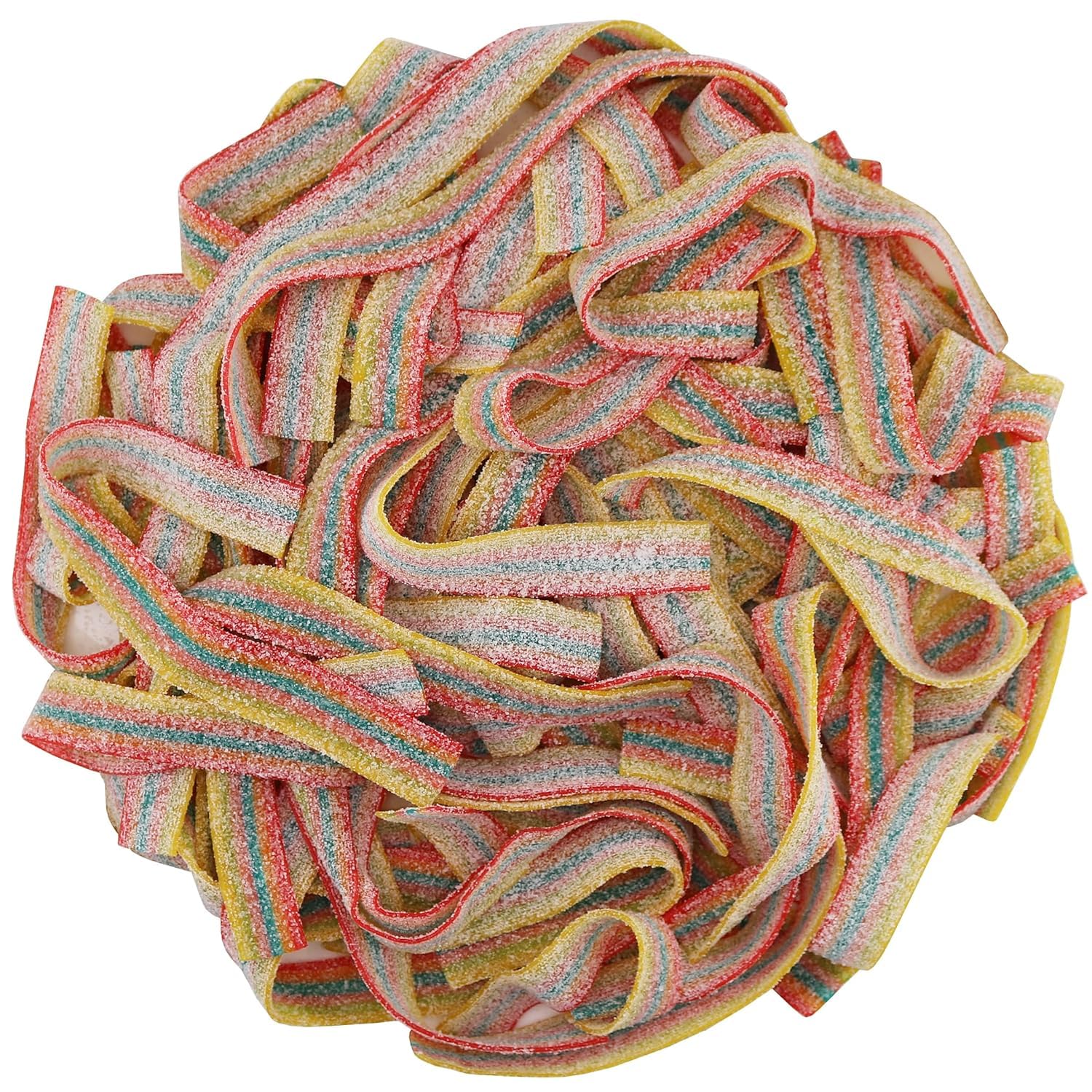 Smarty Stop gummy rainbow assortment, colorful display for gifting.