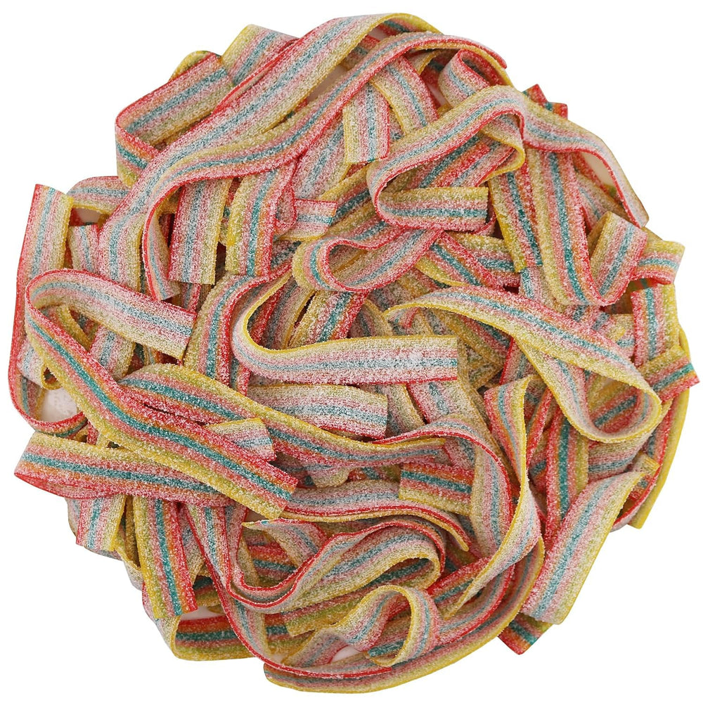 Smarty Stop gummy rainbow assortment, colorful display for gifting.