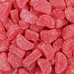 Smarty Stop red cherry slice wedges pack front for sharing and snacking.