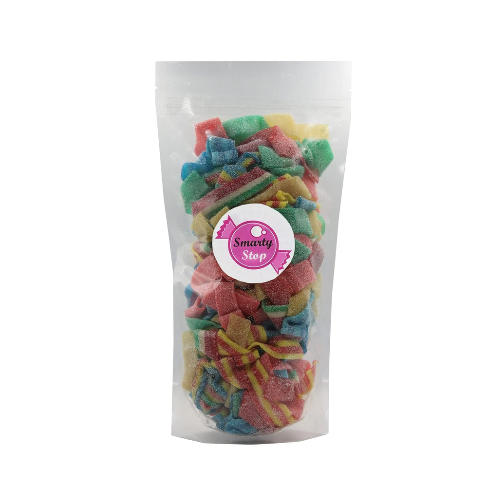 Smarty Stop watermelon gummy belts, refreshing flavor and chewy texture for gatherings