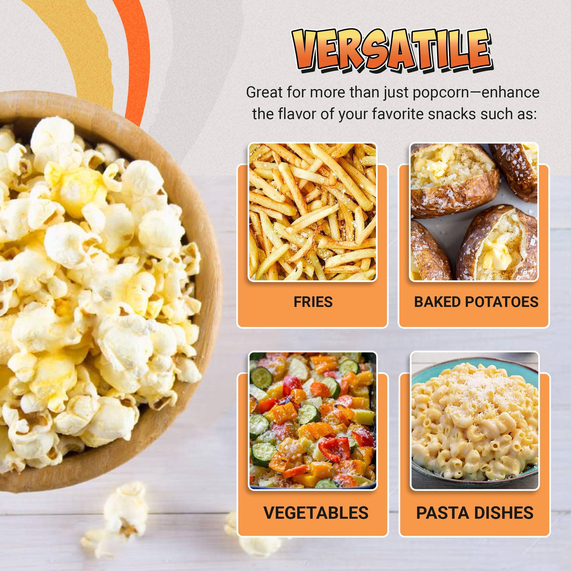 Smash Seasonings roasted vegetables with cheddar aroma and flavor