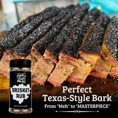 Smoke Trails BBQ Brisket Rub Sumac detail reveals lemony tang and caramelized edges.