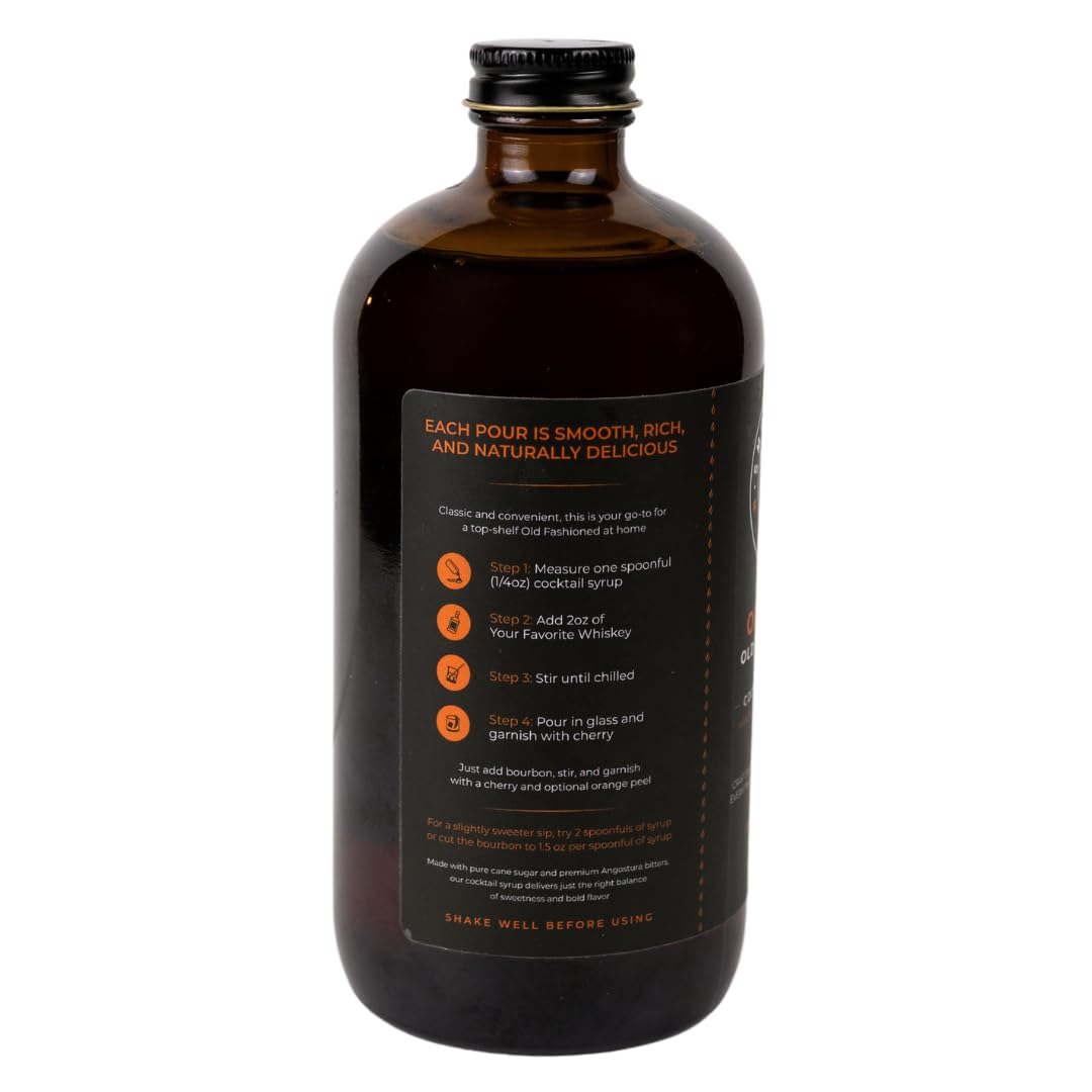 Smokeshow natural aromatic bitters close-up emphasizes depth in every sip.