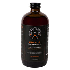 Smokeshow Orange Old Fashioned bottle showcases premium syrup for balanced cocktails.