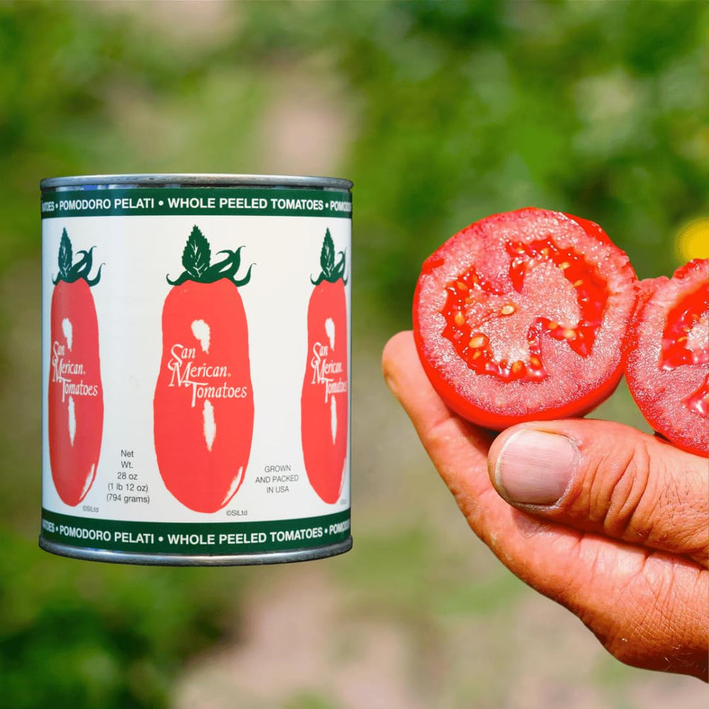 Cooking with SMT San Merican Tomato for a rich pasta sauce.