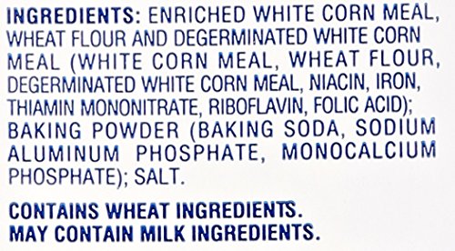 Smucker's Martha White corn meal mix in bowl ready for easy batter.