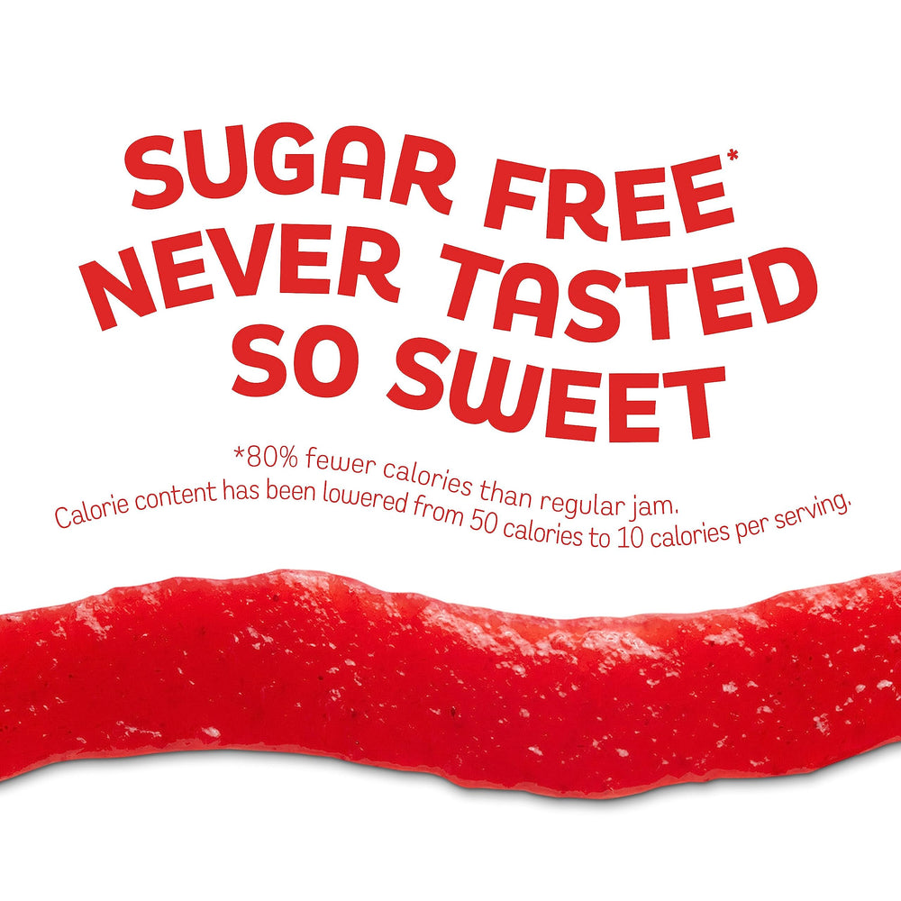 Drizzle of Smucker’s sugar-free jam in light vinaigrette
