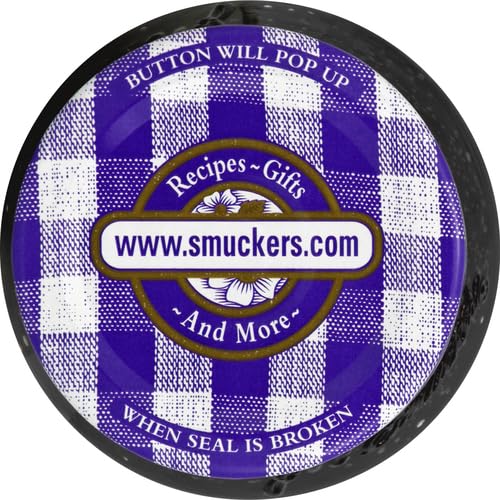 Bright kitchen scene featuring Smucker's Concord Grape Jelly jar