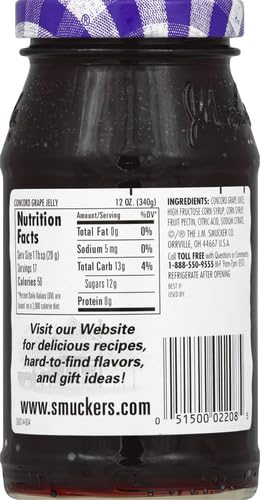 Toast with Smucker's Concord Grape Jelly for a quick breakfast boost