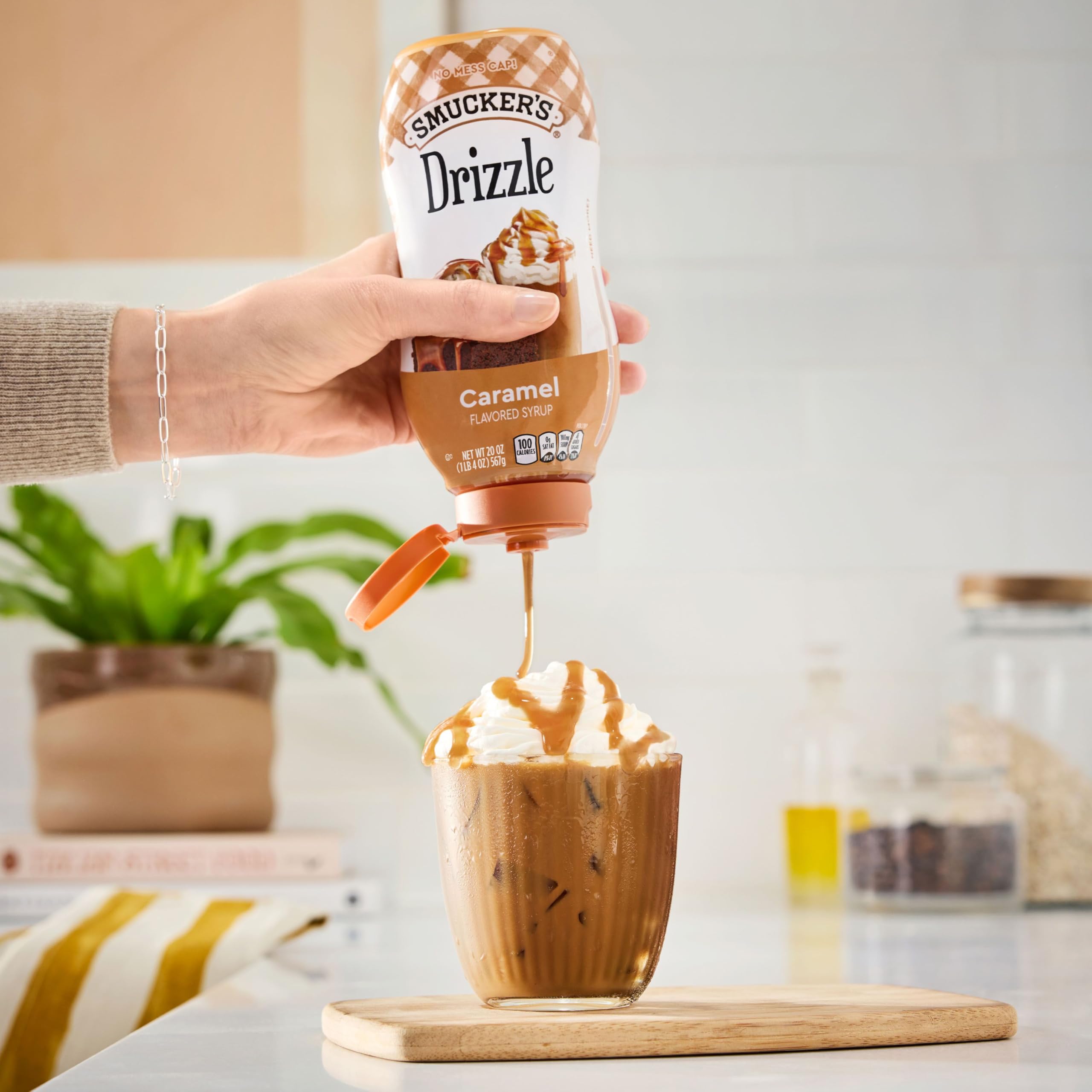 Smucker’s Drizzle Caramel Syrup in cocktails for a caramel twist