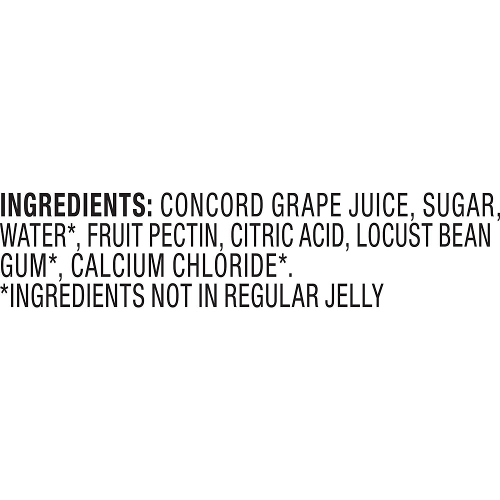 Smucker's Low Sugar Concord Grape Jelly spread on toast for a quick snack.