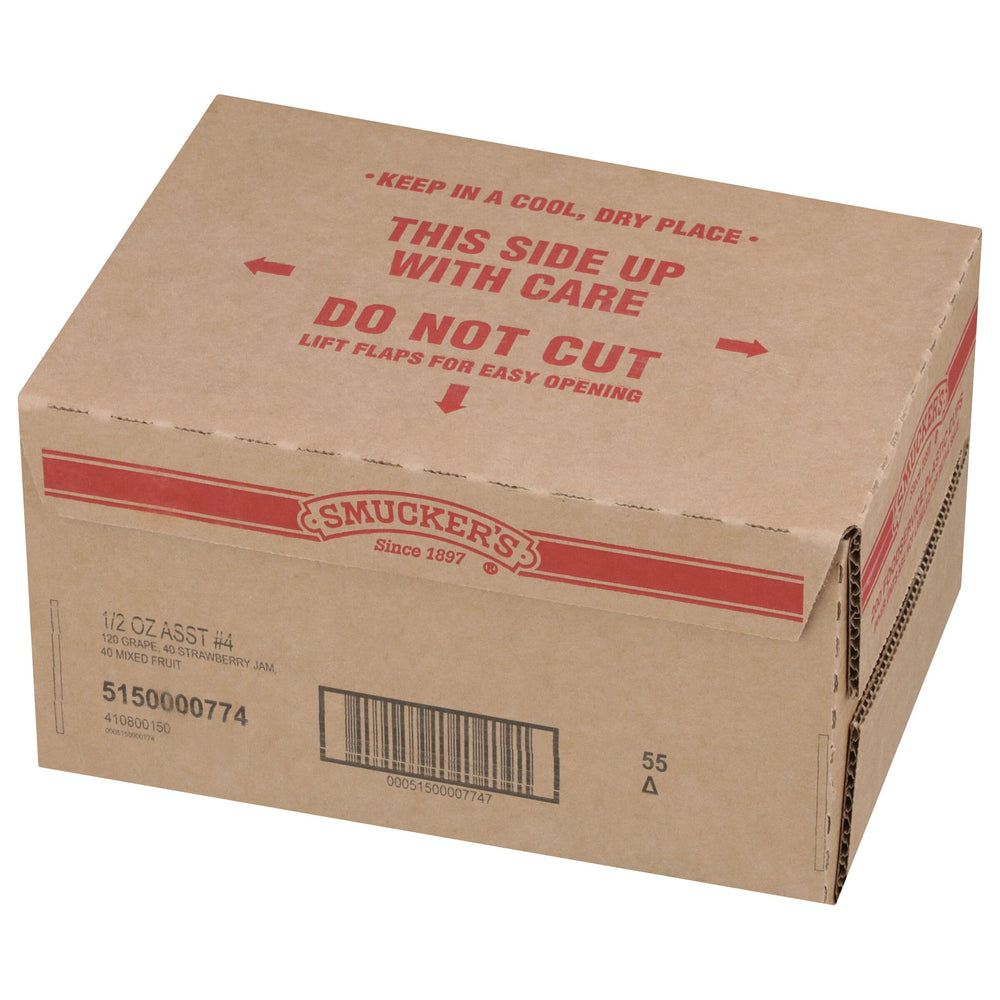 Manufacturing information on Smucker's cups supports freshness and traceability