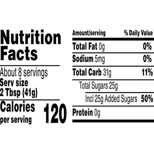 Smucker's Marshmallow Topping jar close-up highlights creamy texture for toppings