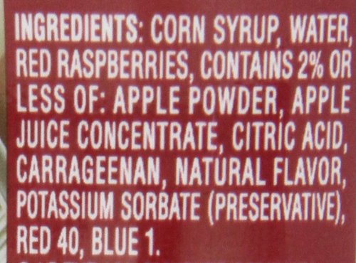 Smucker's Plate Scraper Raspberry packaging highlights professional kitchen use.