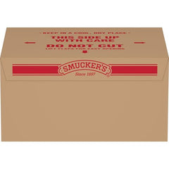 Branded Smucker's Sugar Free Breakfast Syrup packaging reinforces trust and quality
