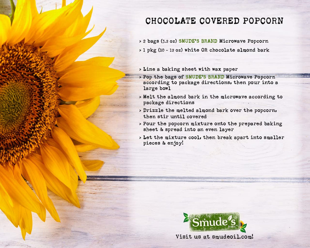 Smude's Brand three-bag box for easy sharing on the counter.
