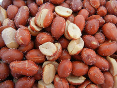 Snack Delight Spanish peanuts trail mix image demonstrates versatile topping for meals.