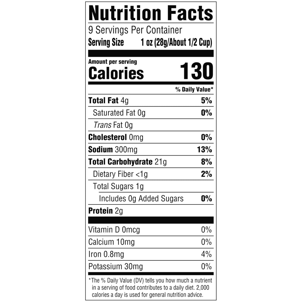 Snack Factory Pop'ums sea salt pretzel snacks closeup displays light, airy inside and buttery flavor.
